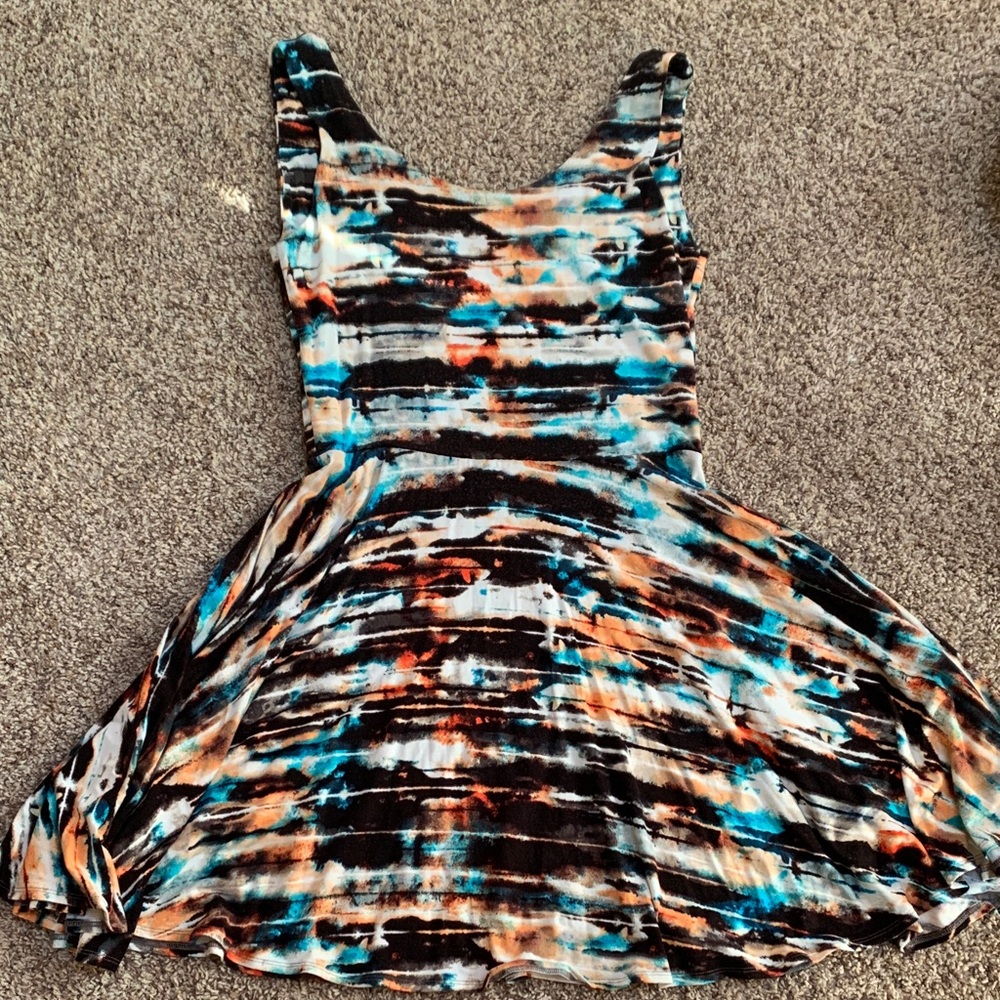 Cynthia Rowley Multicolor Tie-Dye Dress